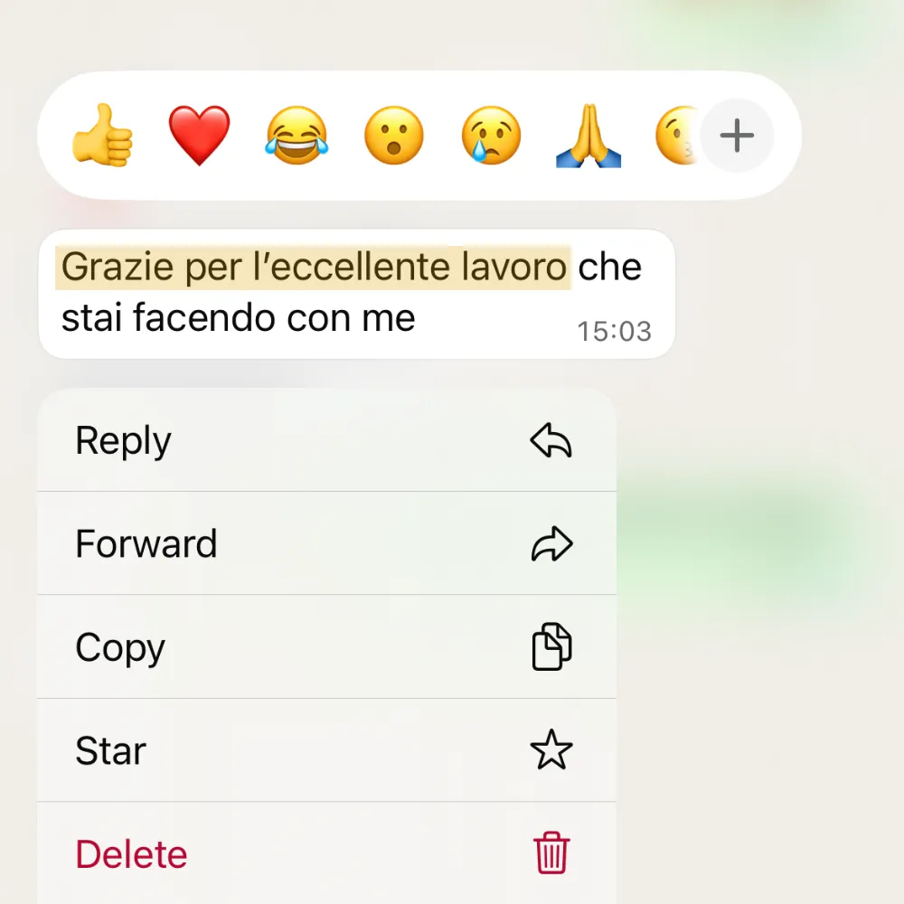 Messaggio di una persona seguita da Maurizio (4 di 5)