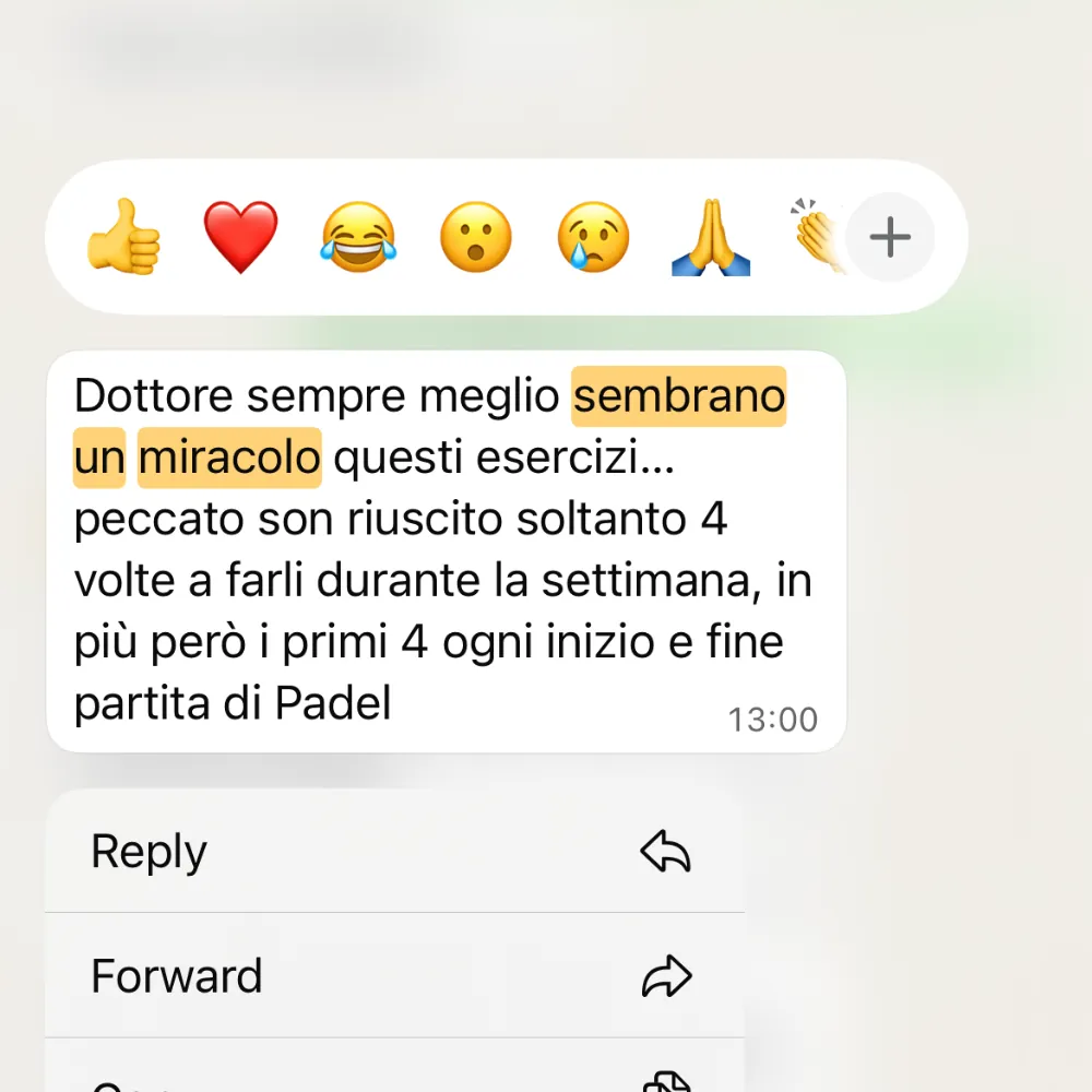 Messaggio di una persona seguita da Maurizio (5 di 5)